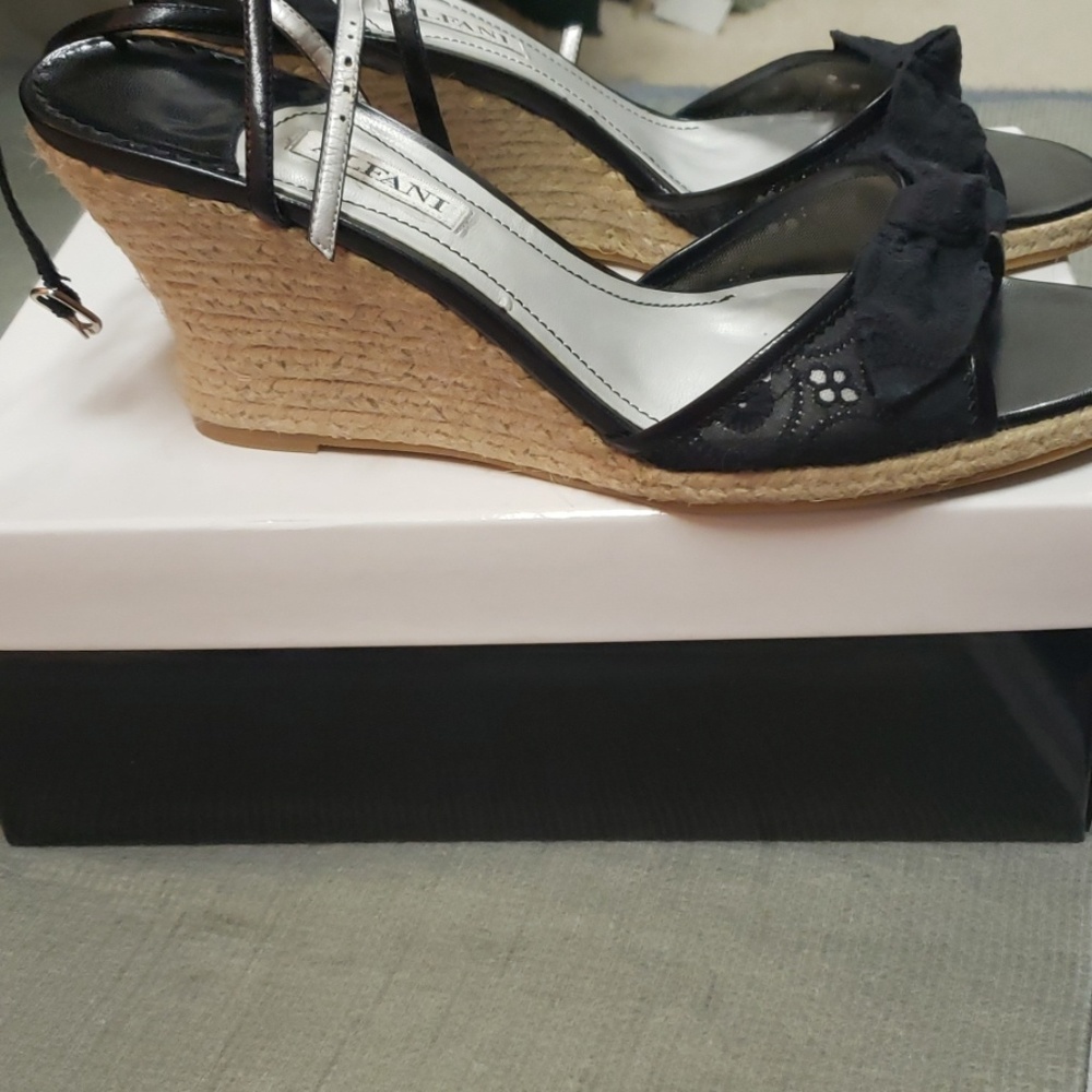 Women's Alfani RUSSOBLKE Espadrille Wedge Sandals